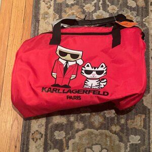 Karl Lagerfield Paris Duffle Bag